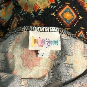 Patterned maxi skirt